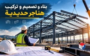 بناء و تصميم و تركيب هناجر حديدية
