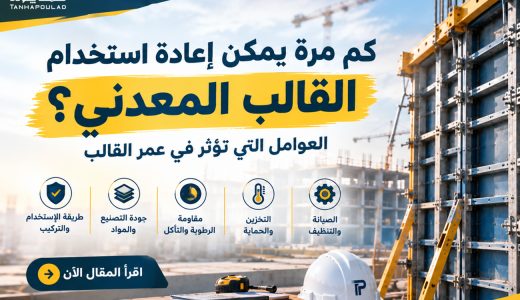 كم مرة يمكن إعادة استخدام القالب المعدني؟