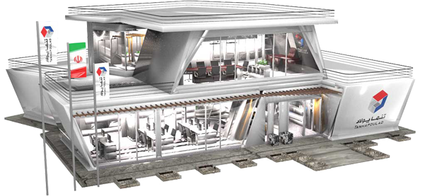 ساختمان-اداری-شرکت-تنها-پولاد