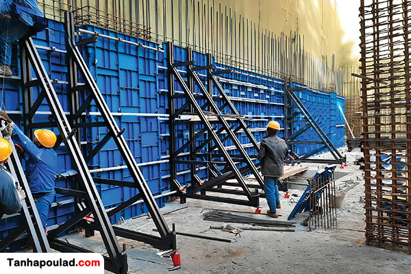 روش اجرای قالب بندی دیوار