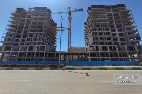 برج مسکونی دوقلوی اکباتان اردبیل 1 برج دوقلوی اکباتان اردبیل