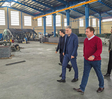 Saderat bank Factory visit1 360x320