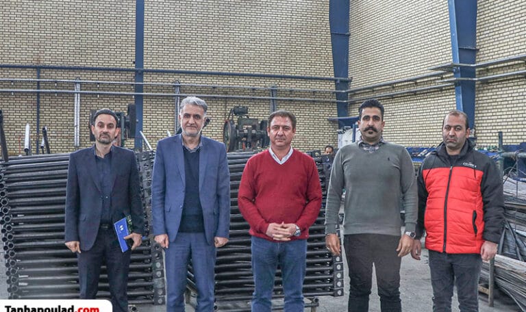 حضور سرپرستی بانک صادرات در مجموعه تنها پولاد