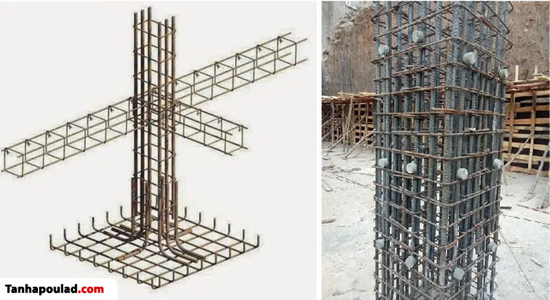 دلایل استفاده از میلگرد در ستون بتنی
