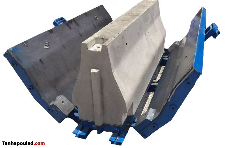 قالب بتن جدول فلزی