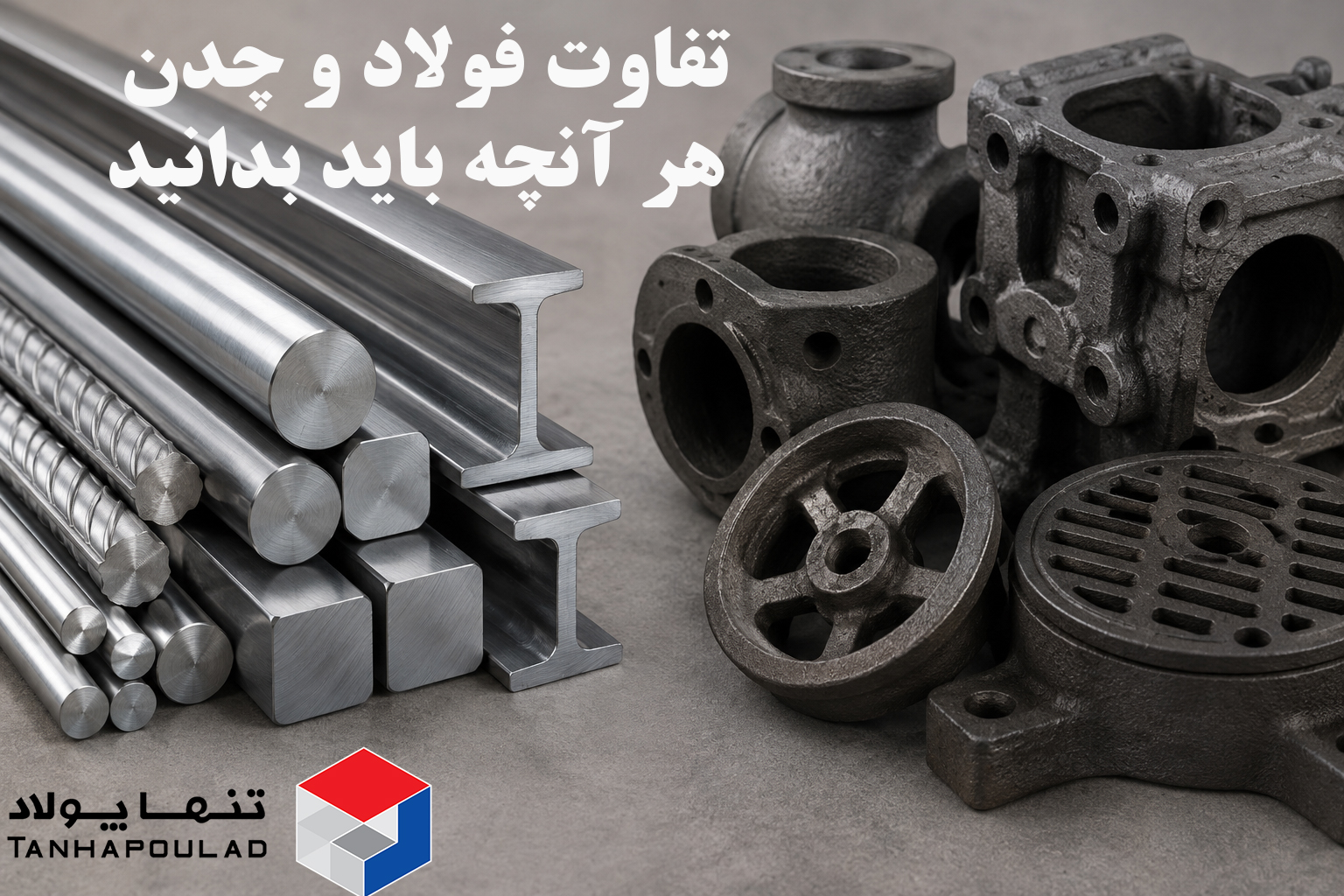 تفاوت فولاد و چدن
