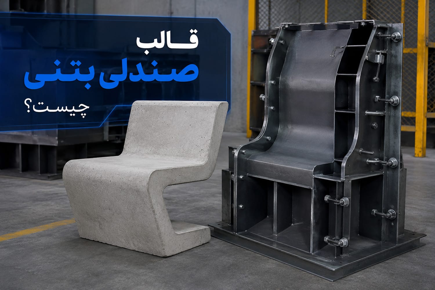 لوله 5 فولاد مبارکه 6 قالب صندلی بتنی چیست؟