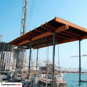 Concrete formwork installation نصب قالب بتن