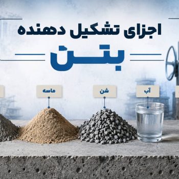 اجزای تشکیل دهنده بتن